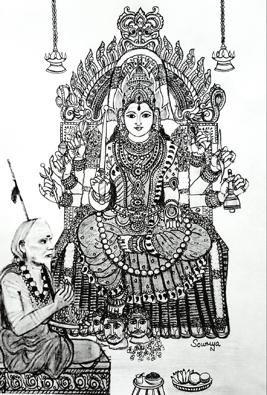 Samayapuram-Mariamman | Periyava Arts
